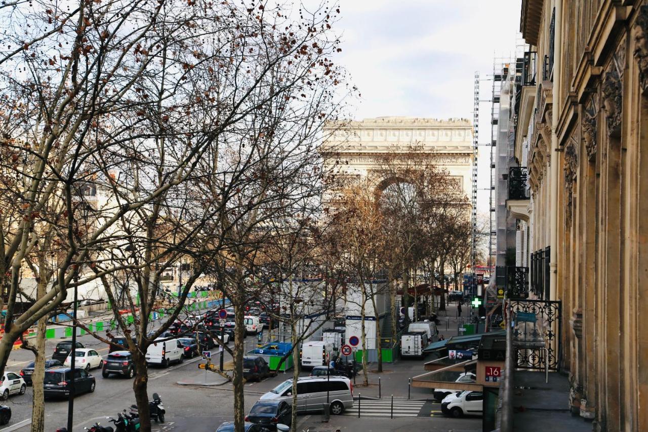 Suite Junior Avec Balcon Et Vue Sur Arc De Triomphe パリ エクステリア 写真